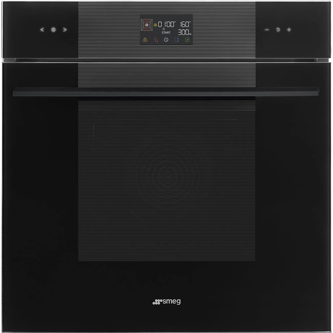 Smeg SO6102M2B3 Linea Galileo Kombi XL Mikrodalga Fırın H:60 cm. Deep Black