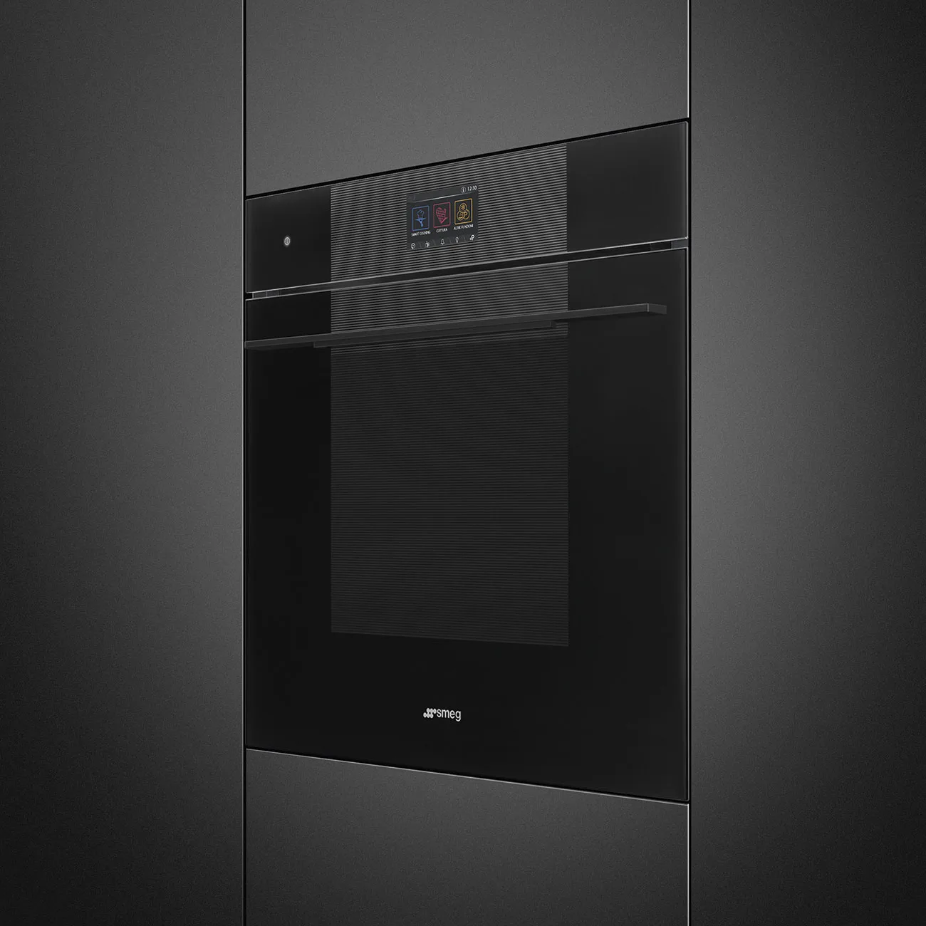 Smeg SO6104APB3 Linea Galileo Omnichef Fırın H:60 cm. Deep Black - Görsel 2