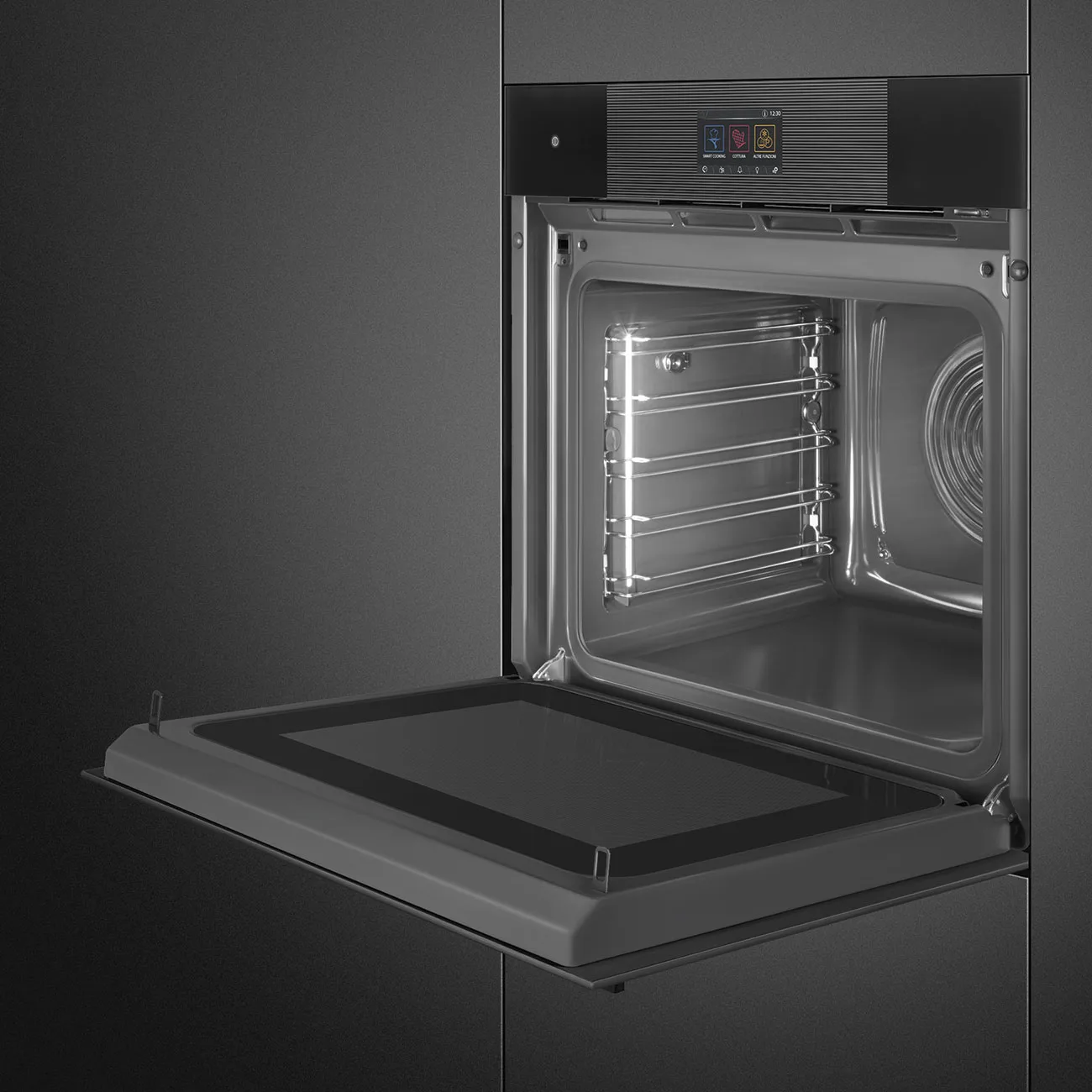Smeg SO6104APB3 Linea Galileo Omnichef Fırın H:60 cm. Deep Black - Görsel 7