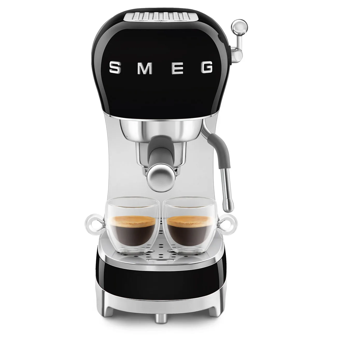Smeg ECF02BLEU Espresso Makinesi Siyah - Görsel 5