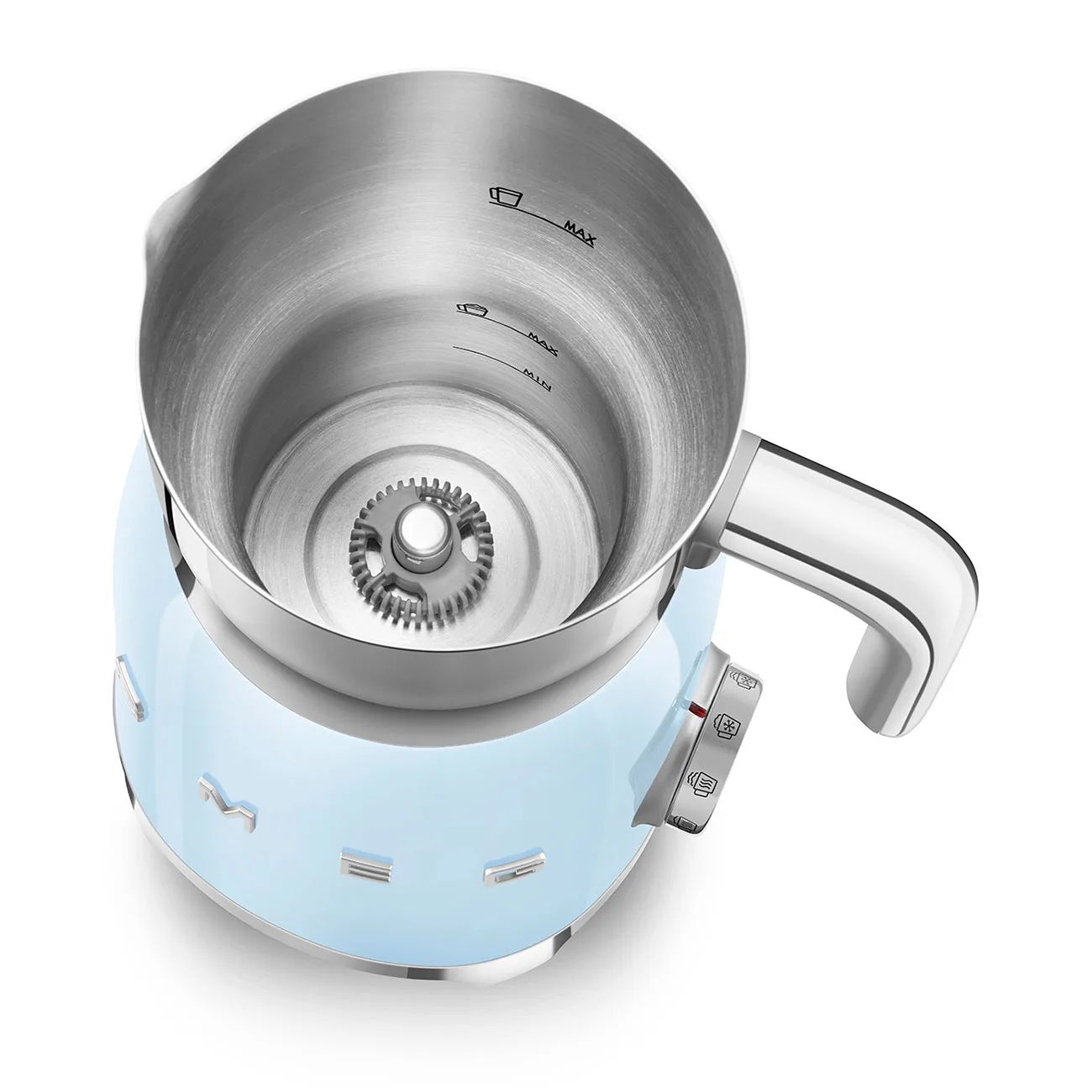 Smeg MFF11PBEU Süt Köpürtme Makinesi Pastel Mavi - Görsel 5