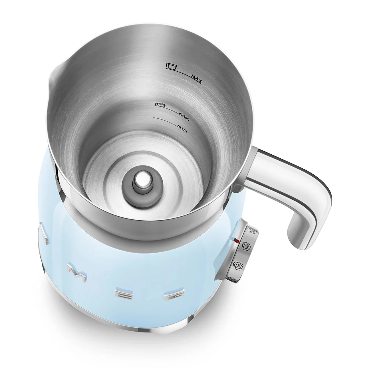 Smeg MFF11PBEU Süt Köpürtme Makinesi Pastel Mavi - Görsel 6