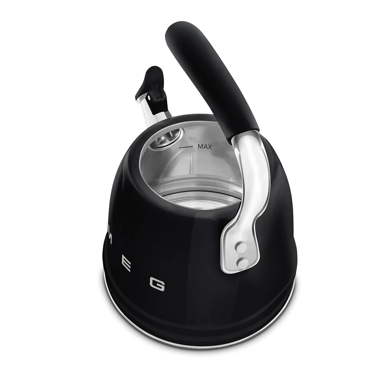 Smeg CKLW2001BL Düdüklü Whistling Retro Su Isıtıcı (ocak üstü) Siyah - Görsel 7