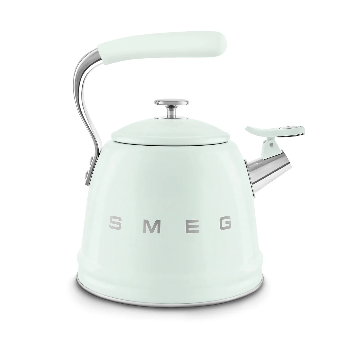 Smeg CKLW2001PG Düdüklü Whistling Retro Su Isıtıcı (ocak üstü) Paste Yeşil - Görsel 3