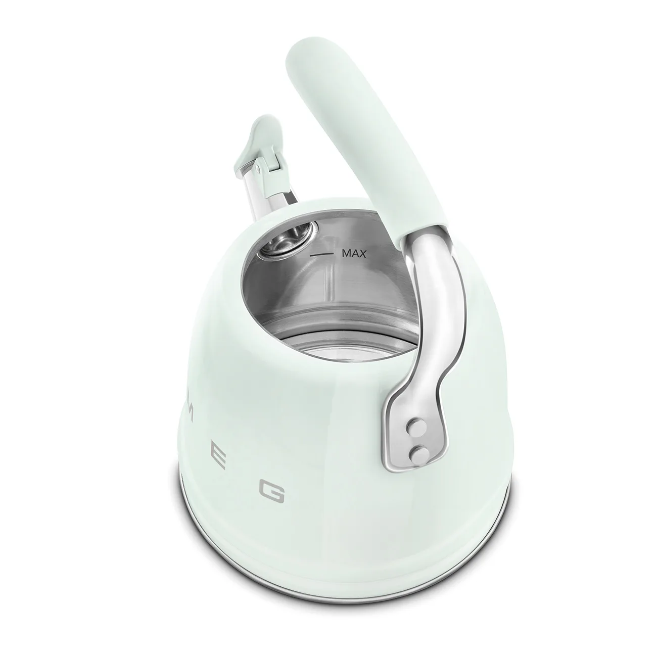 Smeg CKLW2001PG Düdüklü Whistling Retro Su Isıtıcı (ocak üstü) Paste Yeşil - Görsel 7