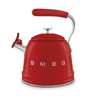 Smeg CKLW2001RD Düdüklü Whistling Retro Su Isıtıcı (ocak üstü) Kırmızı