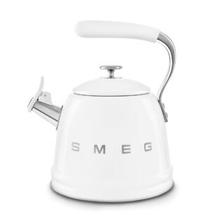 Smeg CKLW2001WH Düdüklü Whistling Retro Su Isıtıcı (ocak üstü)  Beyaz