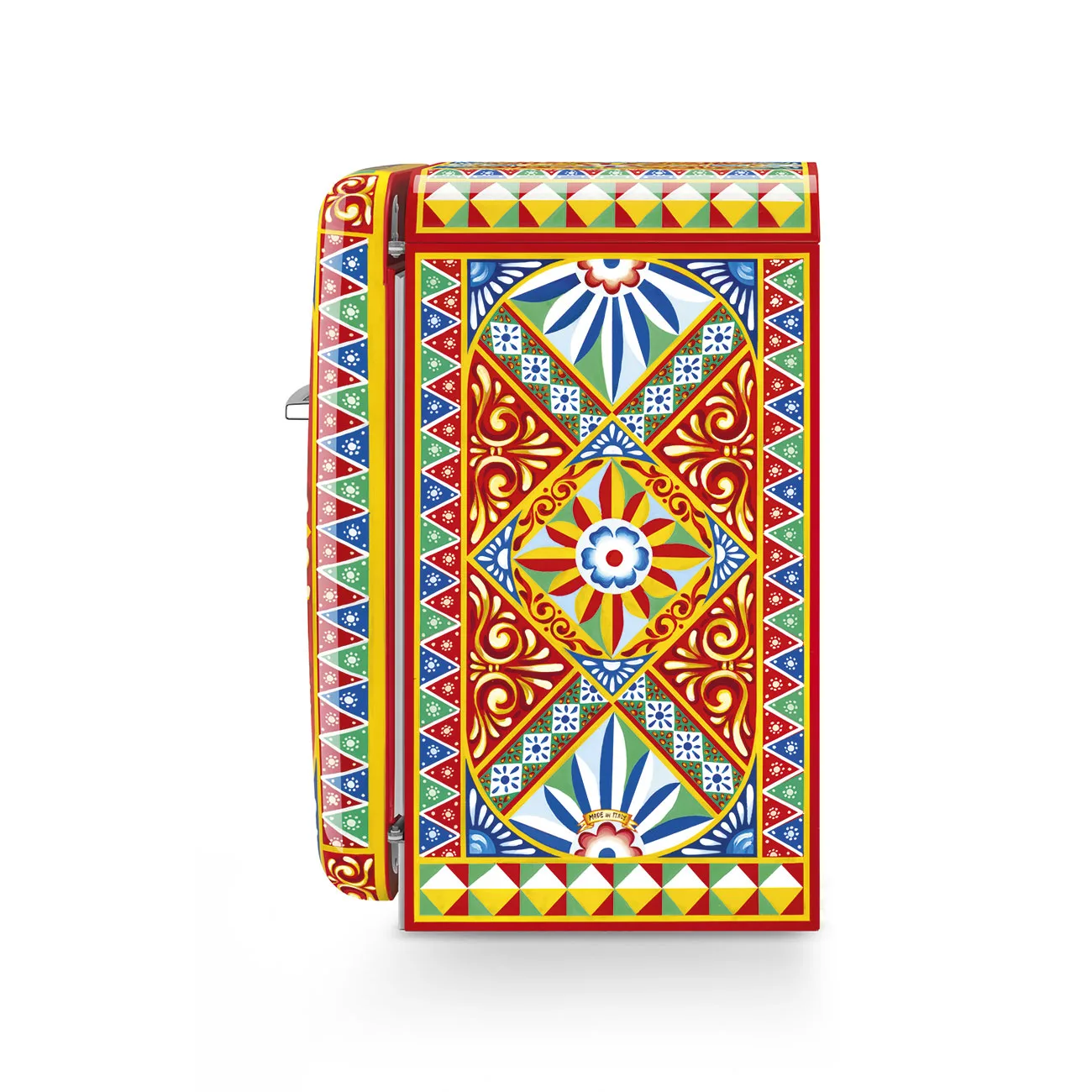 Smeg FAB5RDGC5 Dolce&Gabbana | Divina Cucina Sicilian Cart Buzdolabı Sağ Menteşe - Görsel 5