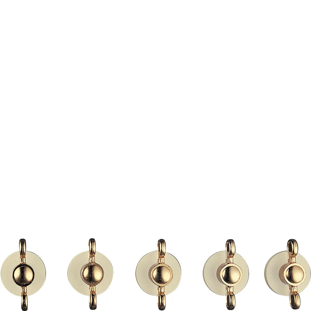 Smeg 5MP800P Aksesuar Colonial Ocak 5 Li Gold Krem Düğme