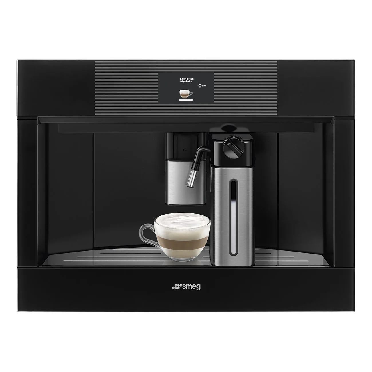 Smeg CMS4104B3 Linea Kahve Makinesi H:45 cm. Deep Black - Görsel 3