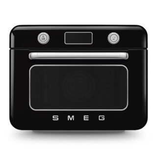 Smeg COF01BLEU Retro Solo Kombi Buharlı Fırın Siyah