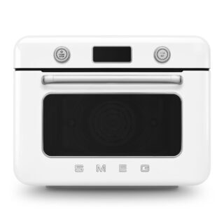 Smeg COF01WHEU Retro Solo Kombi Buharlı Fırın Beyaz