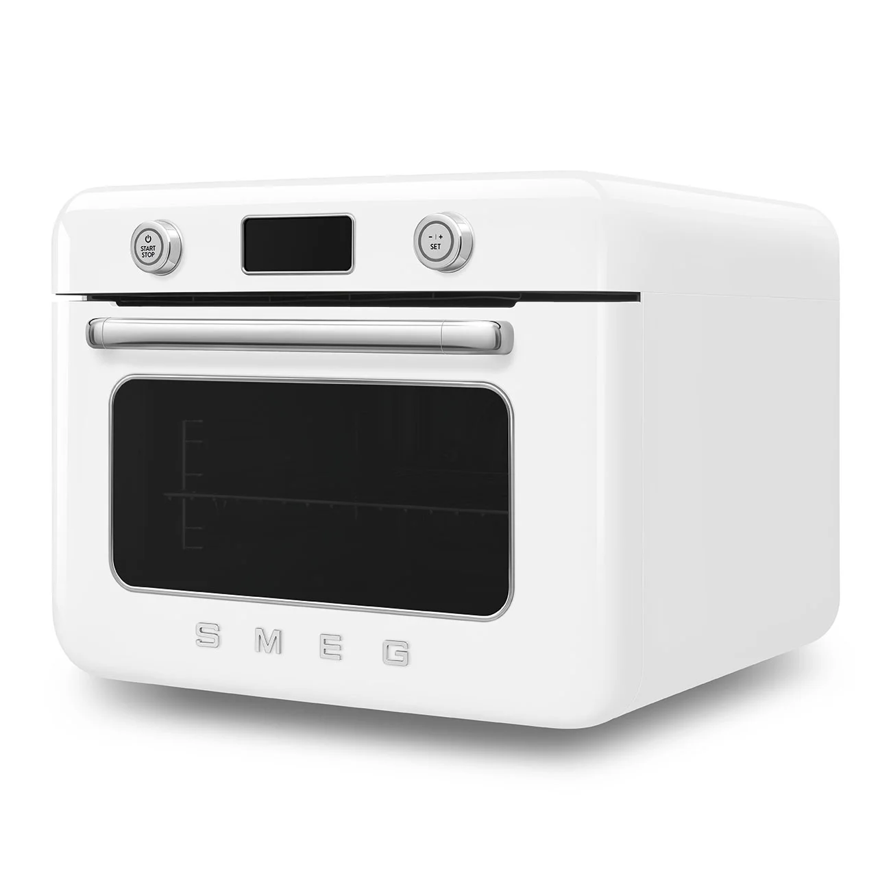 Smeg COF01WHEU Retro Solo Kombi Buharlı Fırın Beyaz - Görsel 2