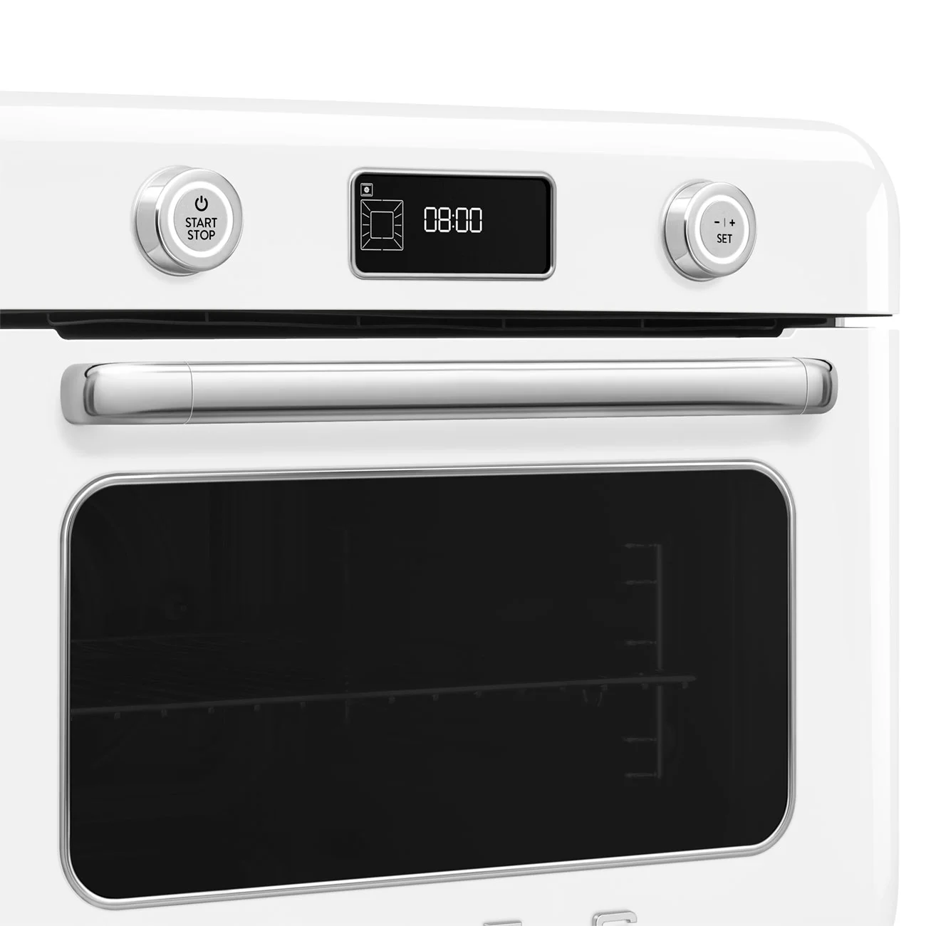 Smeg COF01WHEU Retro Solo Kombi Buharlı Fırın Beyaz - Görsel 11