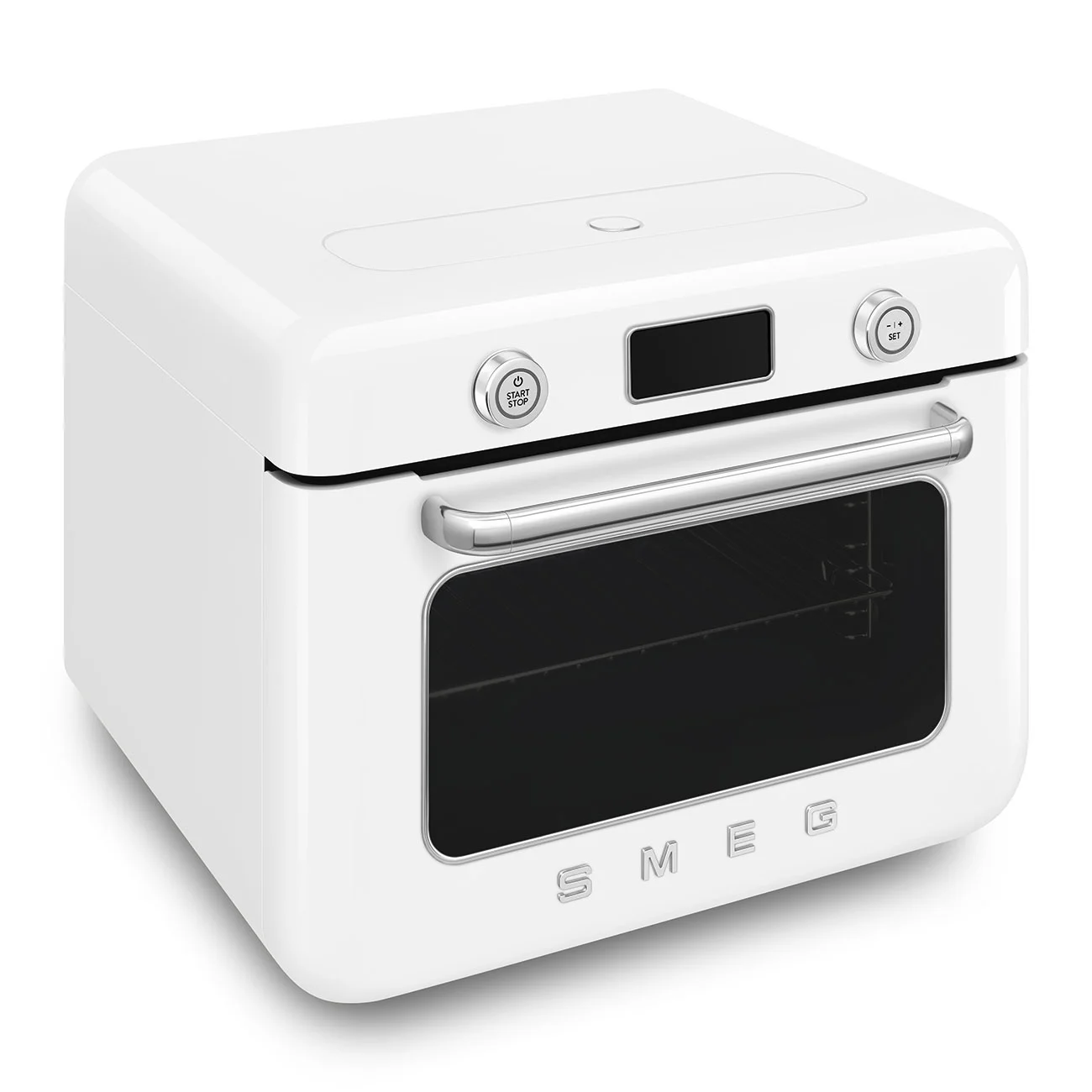 Smeg COF01WHEU Retro Solo Kombi Buharlı Fırın Beyaz - Görsel 3