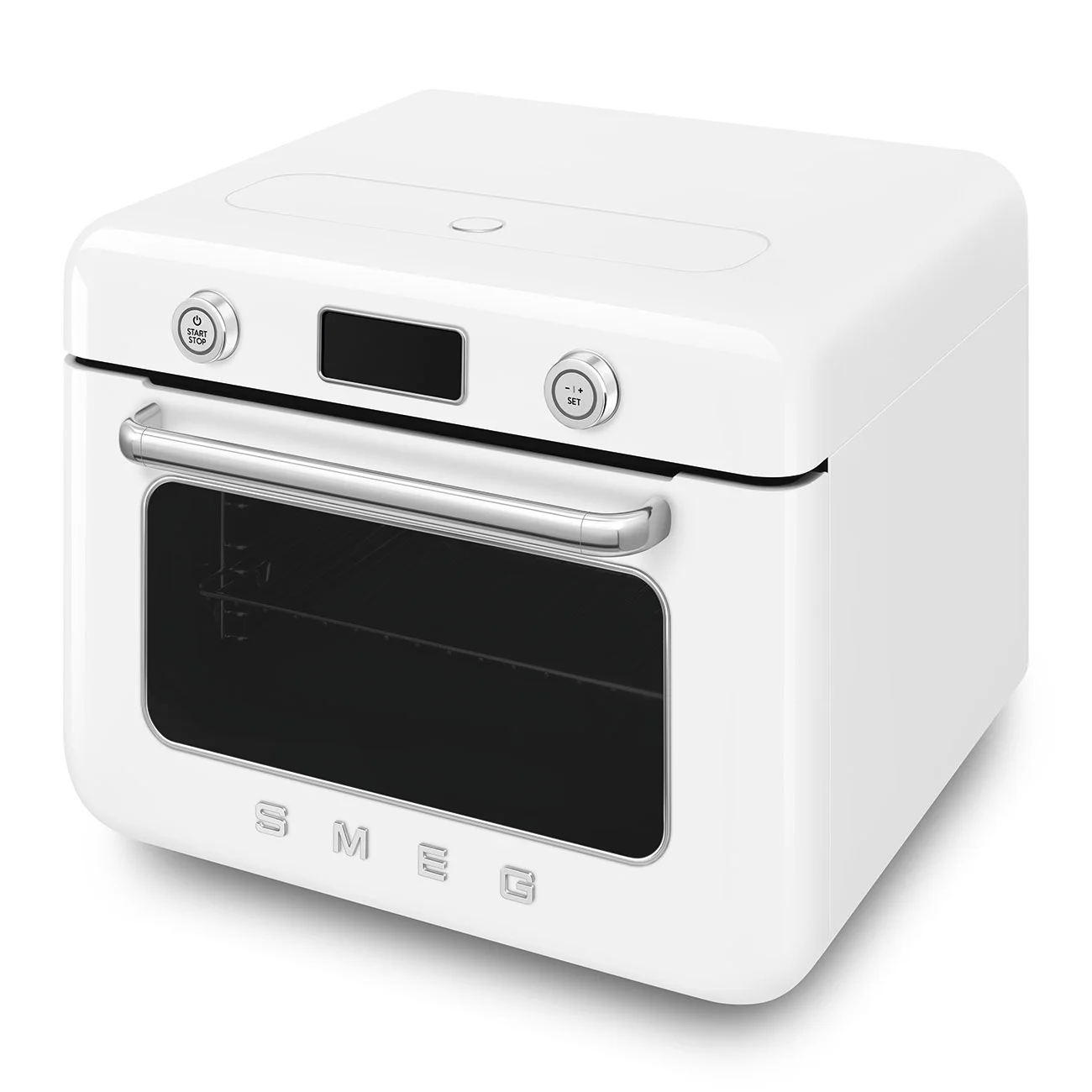 Smeg COF01WHEU Retro Solo Kombi Buharlı Fırın Beyaz - Görsel 4