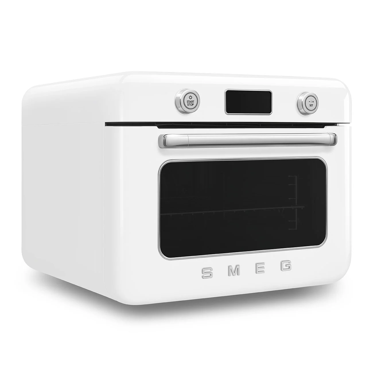 Smeg COF01WHEU Retro Solo Kombi Buharlı Fırın Beyaz - Görsel 8