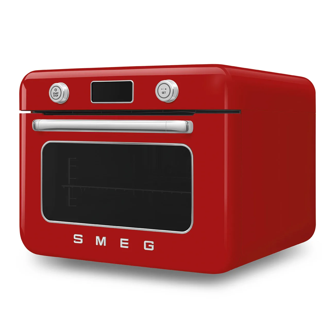 Smeg COF01RDEU Retro Solo Kombi Buharlı Fırın Kırmızı - Görsel 2