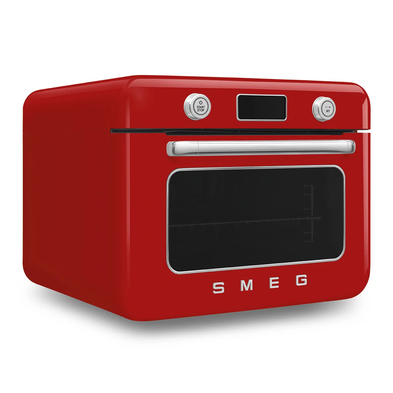 Smeg COF01RDEU Retro Solo Kombi Buharlı Fırın Kırmızı - Görsel 8