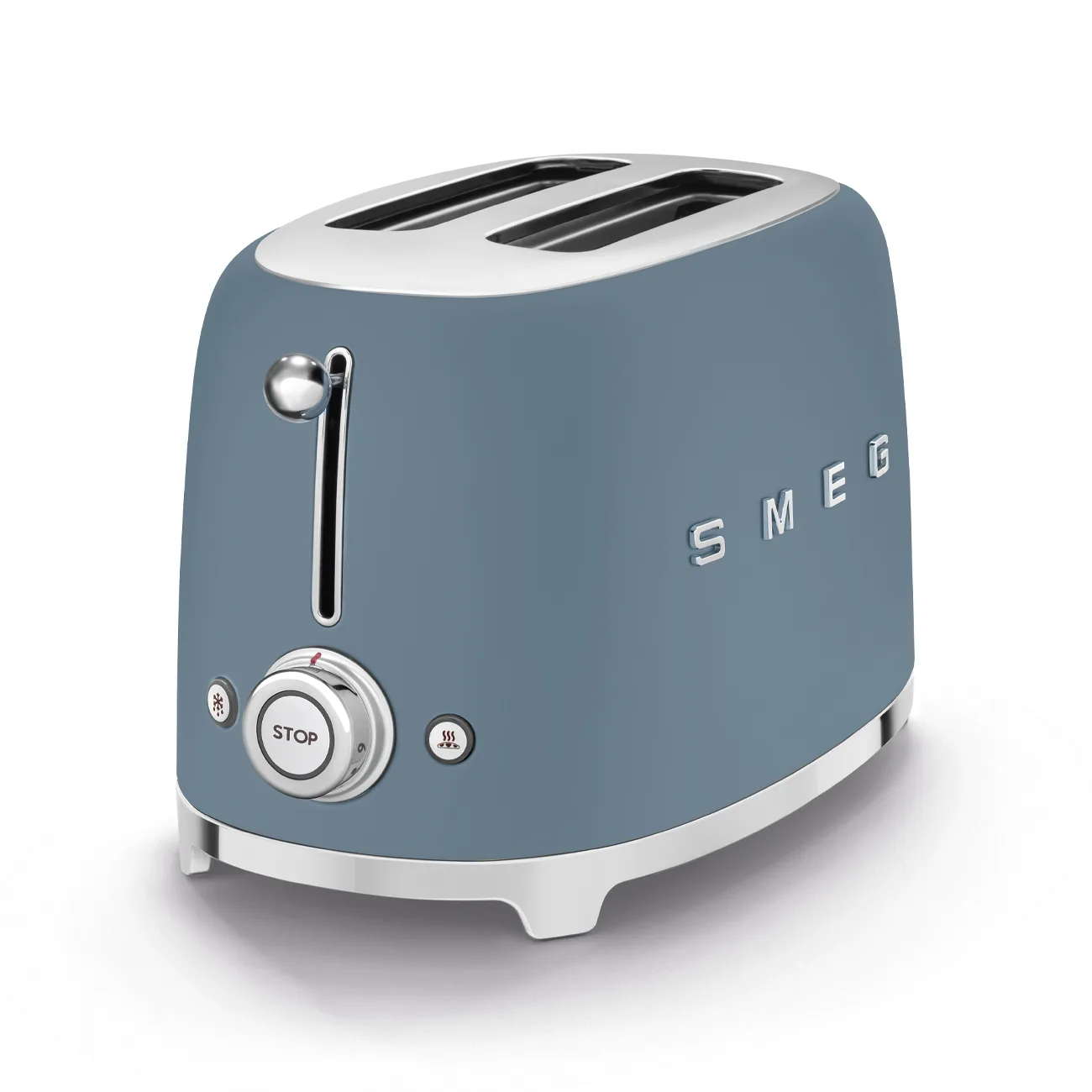 Smeg TSF01SBMEU 2 X 1 Dilim Ekmek Kızartma Mat Storm Blue (Fırtına Mavi) - Görsel 2