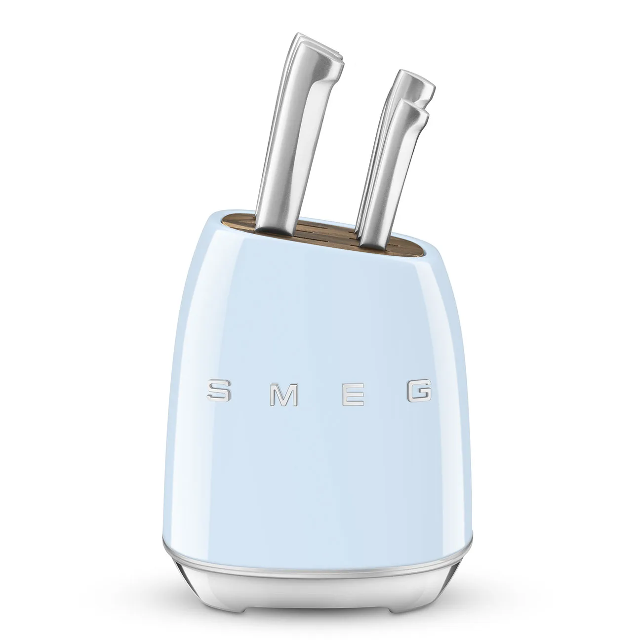 Smeg KBSF02PB Retro Standlı Bıçak Seti Pastel Mavi - Görsel 2