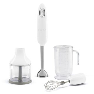 Smeg HBF03WHEU Aksesuarlı El Blender Seti Beyaz