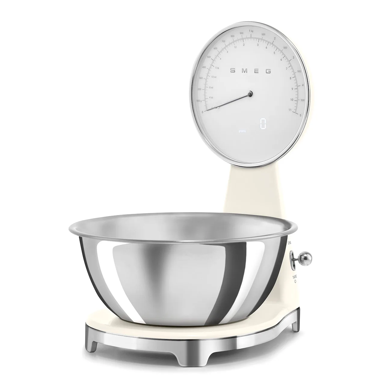 Smeg KSF01CRWW Retro Analog Mutfak Tartısı Krem - Görsel 5