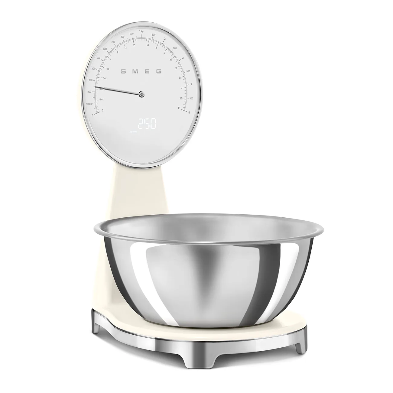 Smeg KSF01CRWW Retro Analog Mutfak Tartısı Krem - Görsel 7