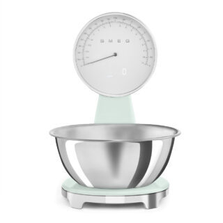 Smeg KSF01PGWW Retro Analog Mutfak Tartısı Pastel Yeşil