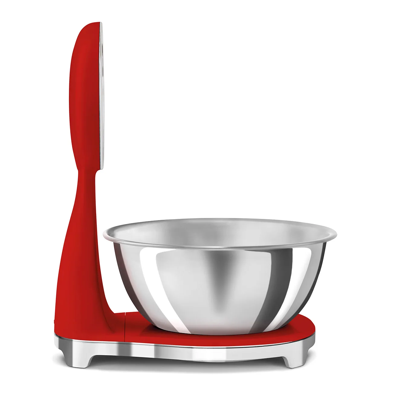 Smeg KSF01RDWW Retro Analog Mutfak Tartısı Kırmızı - Görsel 2