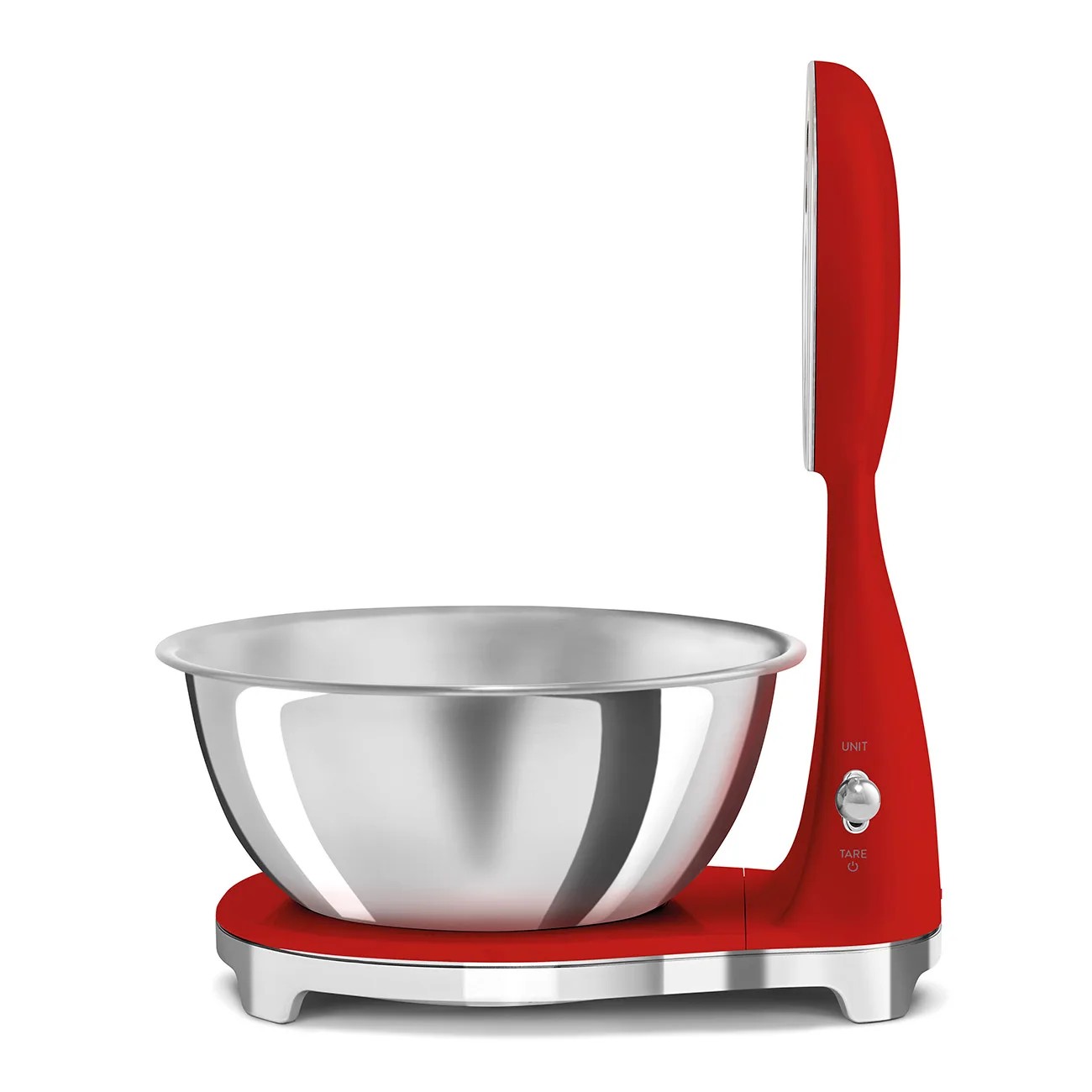 Smeg KSF01RDWW Retro Analog Mutfak Tartısı Kırmızı - Görsel 4