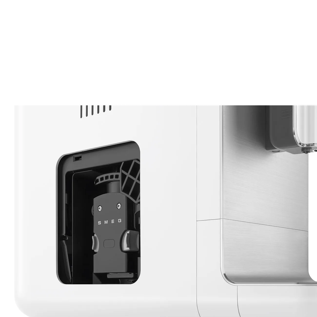 Smeg BCC12WHMEU Espresso Kahve Makinesi Buhar Çubuklu Mat Beyaz - Görsel 8