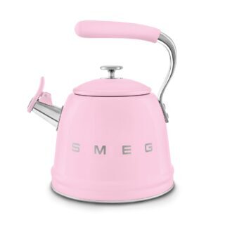 Smeg CKLW2001PK Düdüklü Whistling Retro Su Isıtıcı (ocak üstü) Pembe