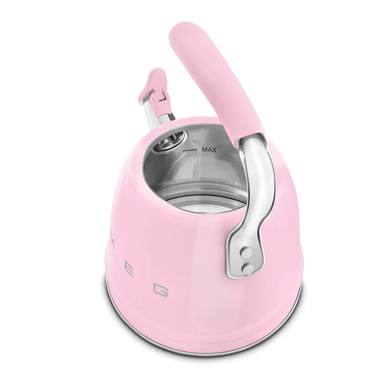 Smeg CKLW2001PK Düdüklü Whistling Retro Su Isıtıcı (ocak üstü) Pembe - Görsel 7