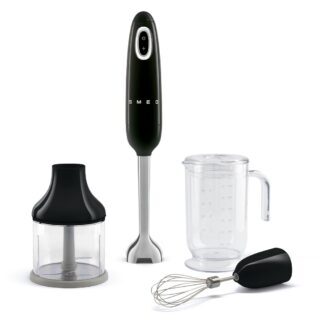 Smeg HBF03BLEU Aksesuarlı El Blender Seti Siyah