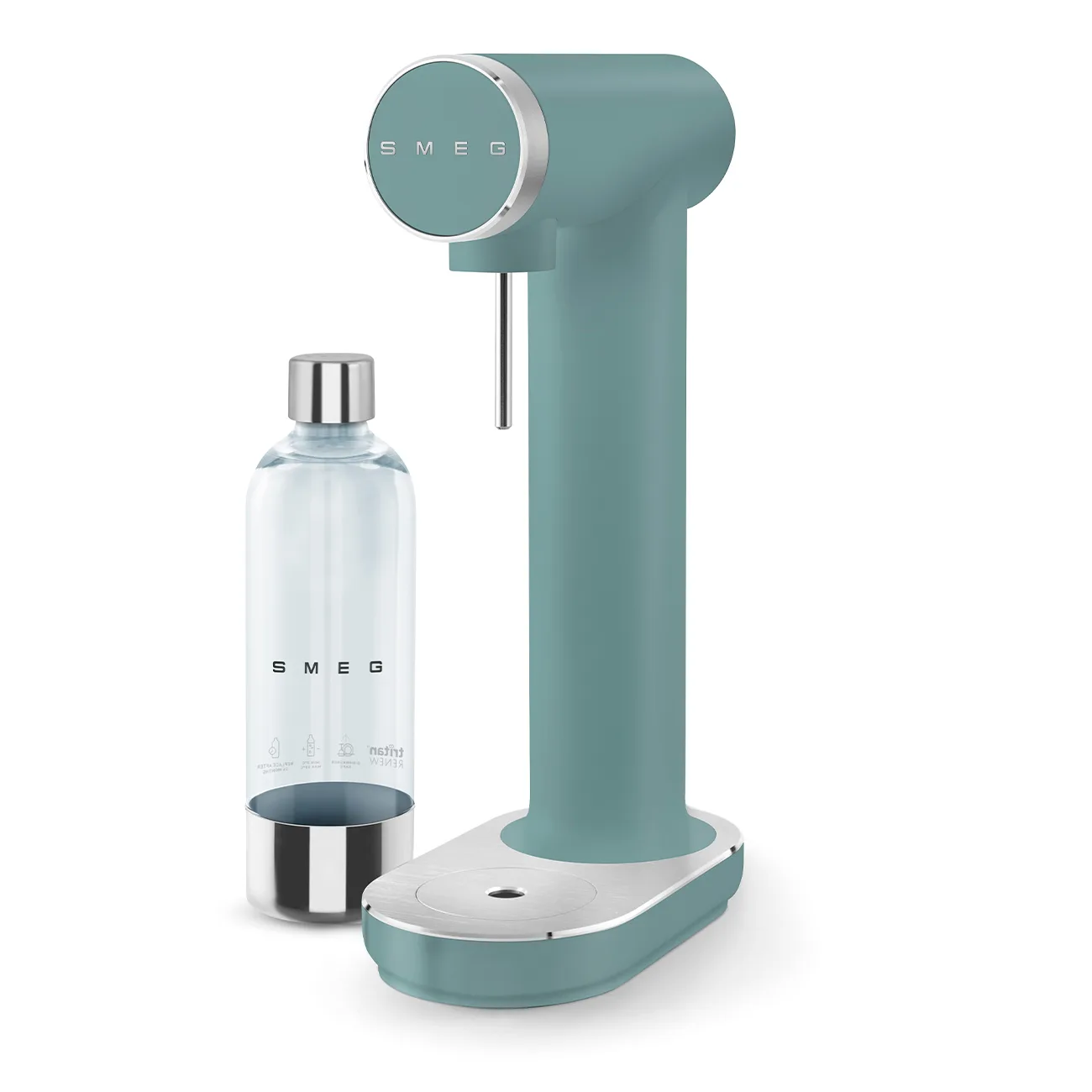 Smeg SKC01EGM Soda Maker (Soda Makinesi) Emerald Green Mat - Görsel 6