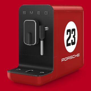 The Porsche x Smeg BCC12917EU Espresso Kahve Makinesi Buhar Çubuklu 917 Salzburg-Limited Edition