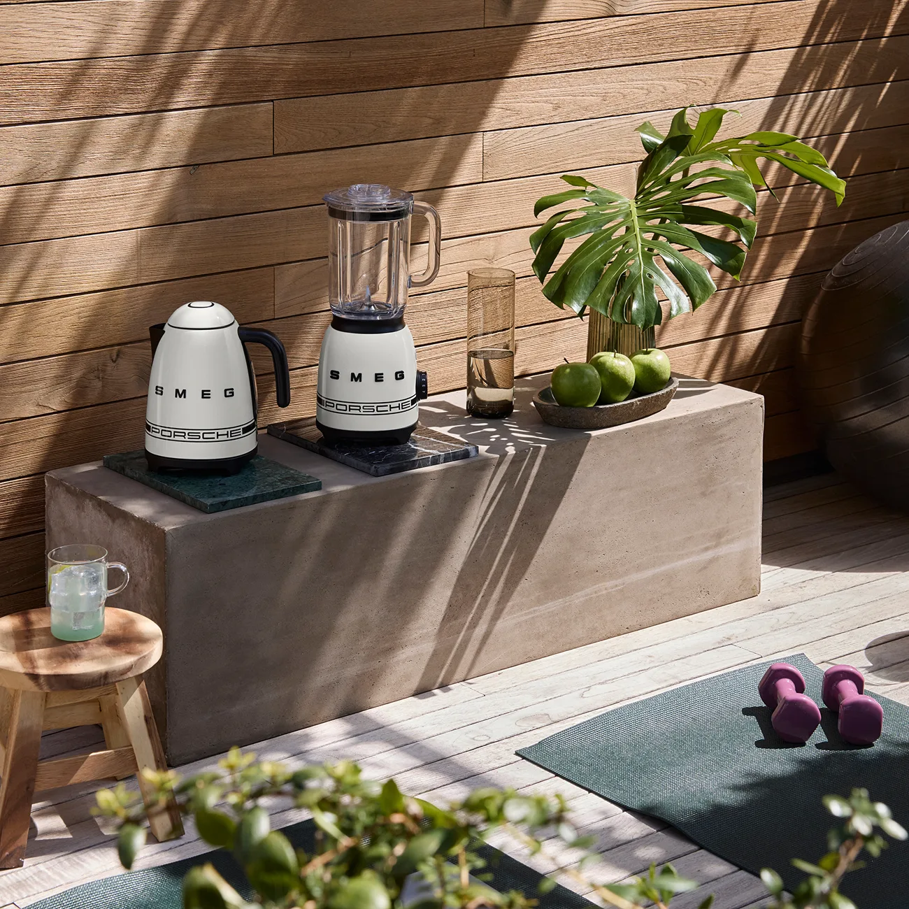Smeg BLF03PCWEU Porsche x Smeg Blender Carrara White - Görsel 7