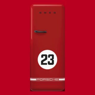 The Porsche x Smeg FAB28RDP9176 Buzdolabı 917 Salzburg-Limited Edition