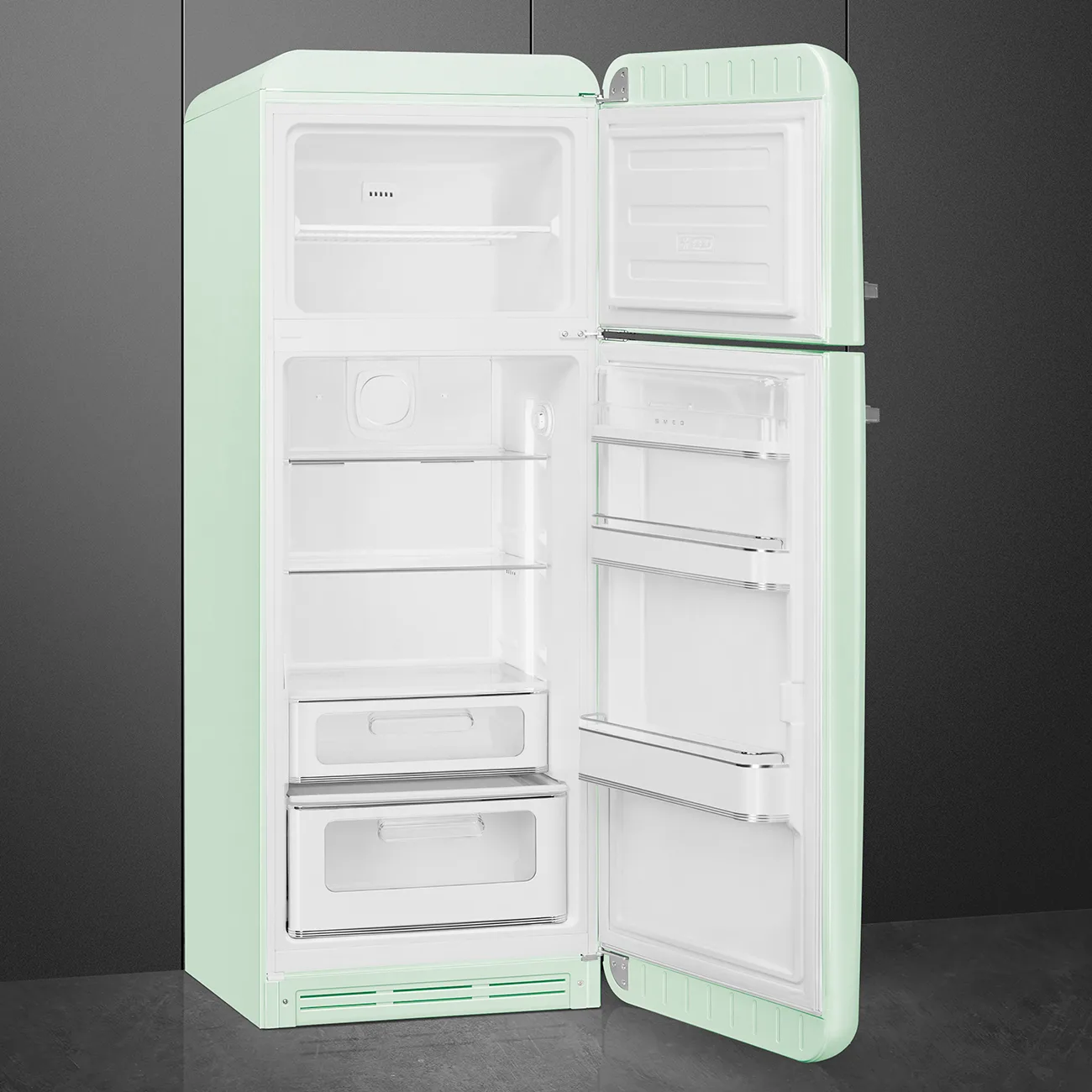 Smeg FAB30RPG5 Retro Buzdolabı Pastel Yeşil Sağ Menteşe - Görsel 2