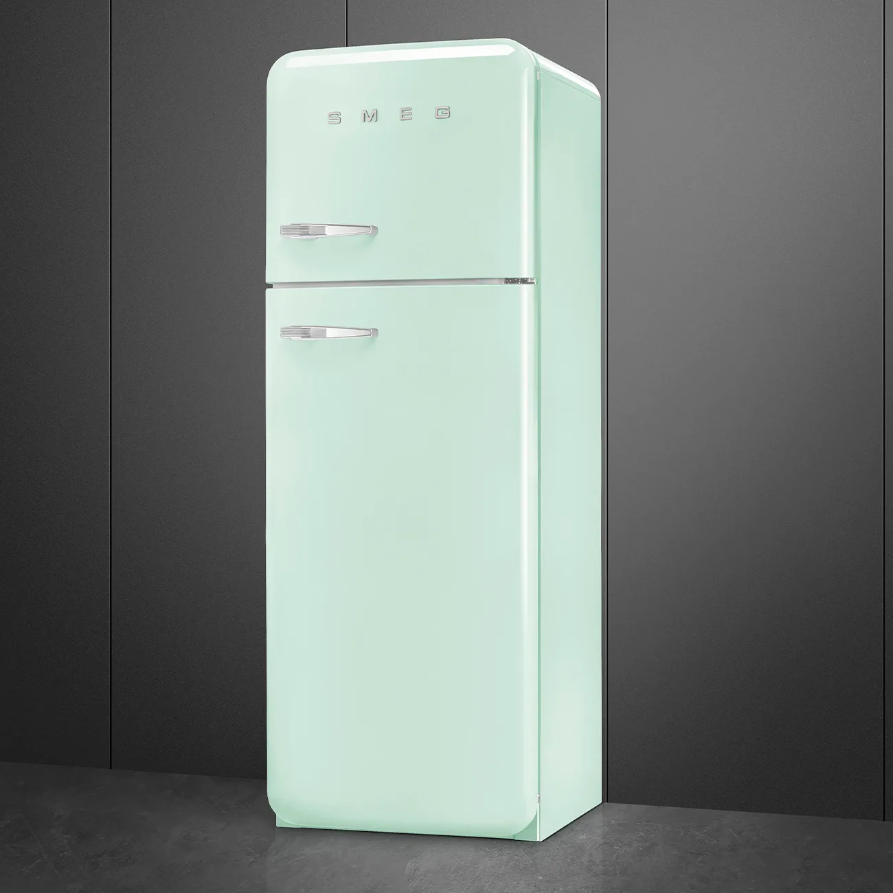 Smeg FAB30RPG5 Retro Buzdolabı Pastel Yeşil Sağ Menteşe - Görsel 4