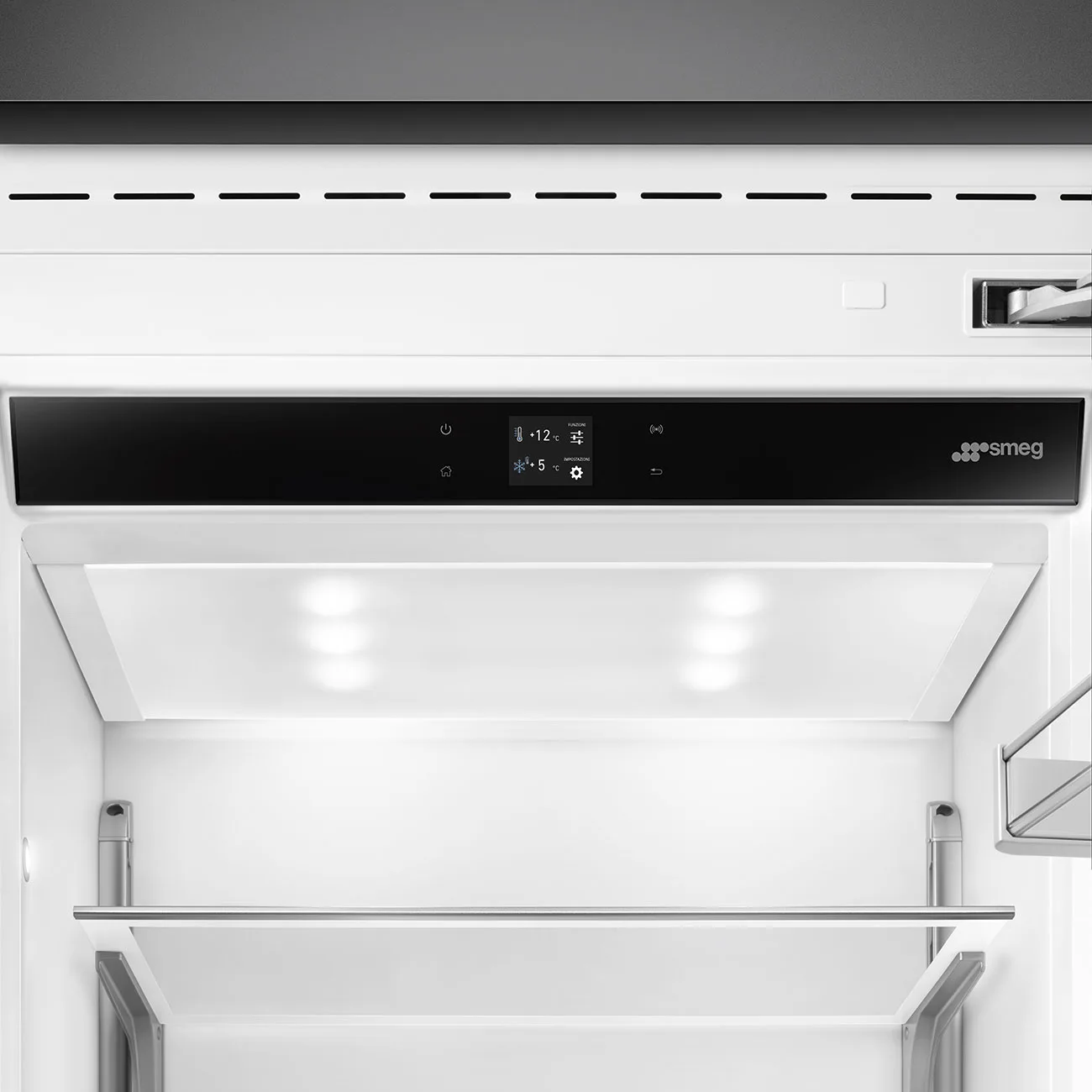 Smeg RBM36R Luxury Cool Tam Entegre-Dondurucu Altta Buzdolabı 90 cm.-Sağ Menteşe - Görsel 4