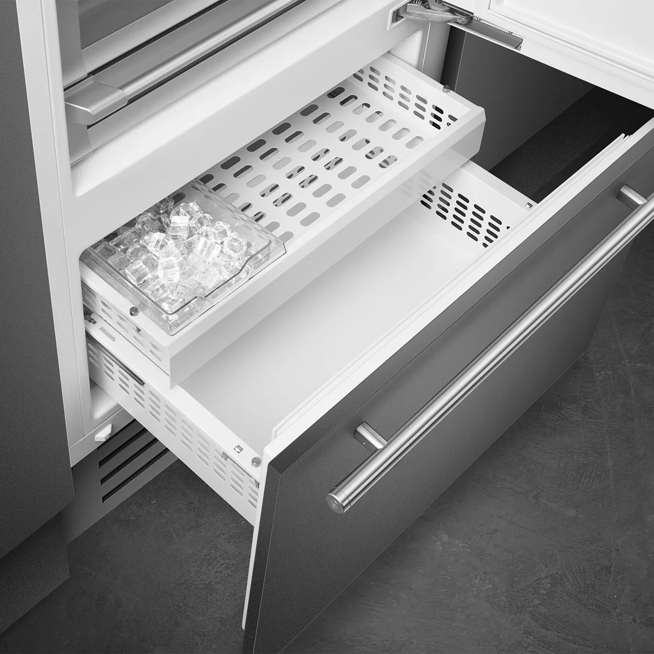 Smeg RBM36R Luxury Cool Tam Entegre-Dondurucu Altta Buzdolabı 90 cm.-Sağ Menteşe - Görsel 9
