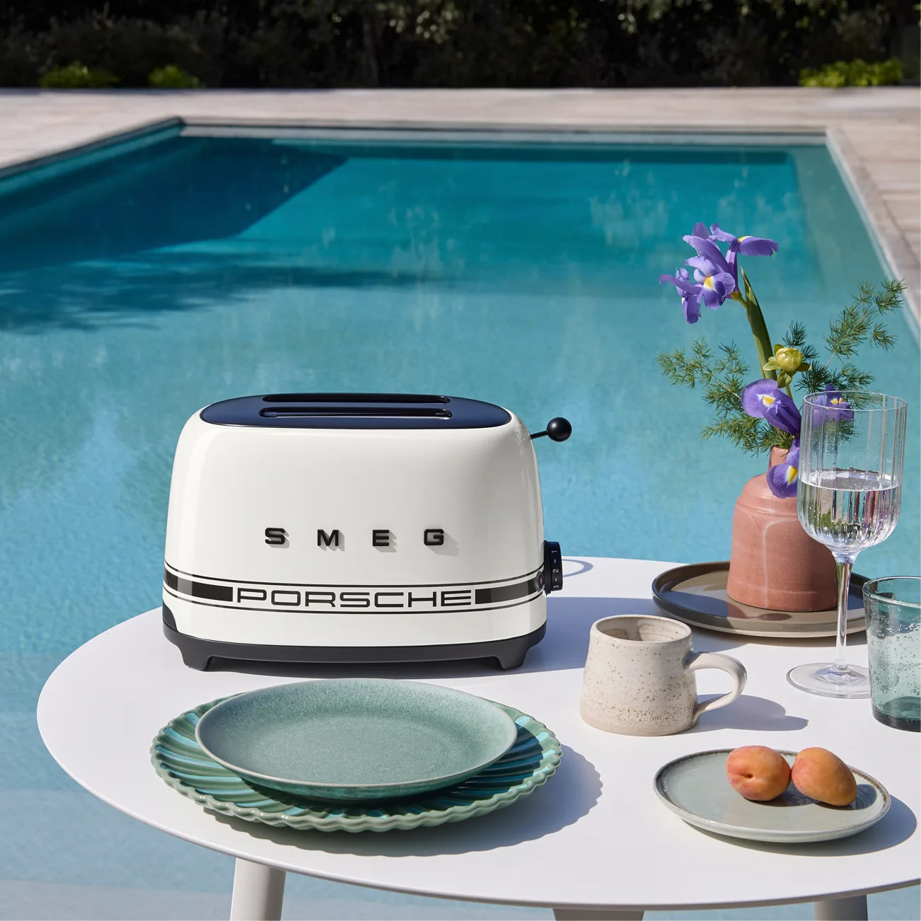 Smeg TSF01PCWEU Porsche x Smeg 2 X 1 Dilim Ekmek Kızartma Carrara White - Görsel 8