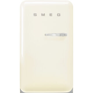 Smeg FAB10LCR6 Retro Mini Buzdolabı Krem Sol Menteşe