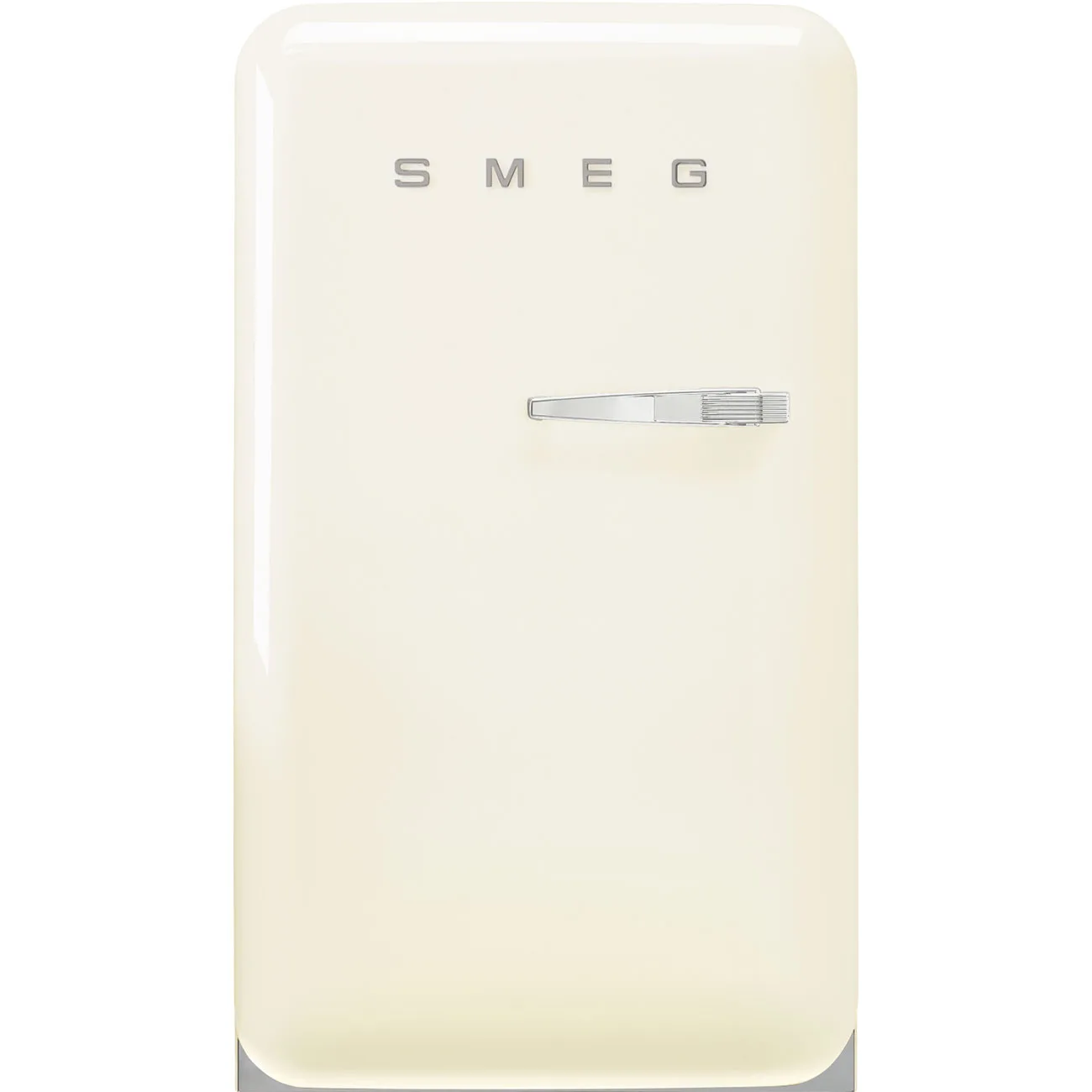 Smeg FAB10LCR6 Retro Mini Buzdolabı Krem Sol Menteşe