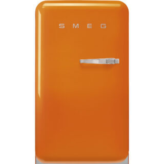 Smeg FAB10LOR6 Retro Mini Buzdolabı Turuncu Sol Menteşe