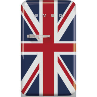 Smeg FAB10RDUJ6 Retro Mini Buzdolabı British Sağ Menteşe