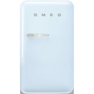 Smeg FAB10RPB6 Retro Mini Buzdolabı Pastel Mavi Sağ Menteşe