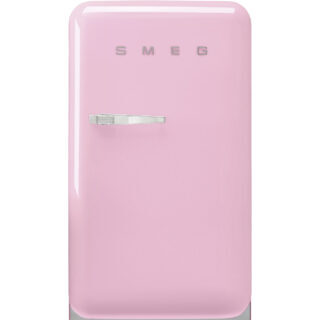 Smeg FAB10RPK6 Retro Mini Buzdolabı Pembe Sağ Menteşe
